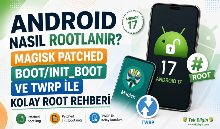 Android Cihazınızı Tamamen Özgürleştirin: Magisk ve TWRP ile Kapsamlı Root Rehberi