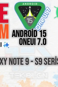 Samsung Galaxy S9 ve Note 9’a Yeni Bir Soluk: Noble 5.0 CALABRIA III ile Android 15 Deneyimi