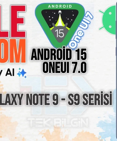 Samsung Galaxy S9 ve Note 9’a Yeni Bir Soluk: Noble 5.0 CALABRIA III ile Android 15 Deneyimi