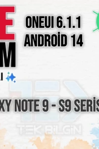 Samsung Galaxy S9 ve Note 9’a Yeni Bir Soluk: Noble 4.3 CALABRIA III ile Android 14 Deneyimi