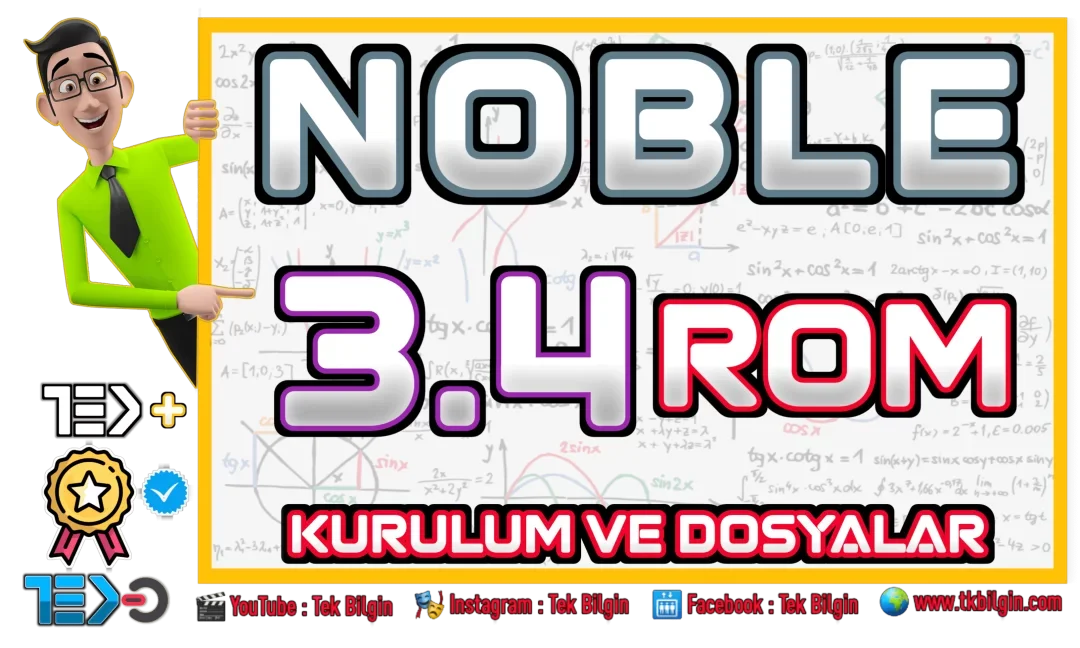Samsung Galaxy S9 ve Note 9 Serisine Yepyeni Bir Hayat: Noble 3.4 SERRA ROM ile Android 13 Deneyimi