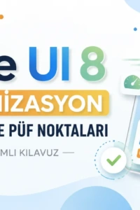Samsung Galaxy Telefonunuzu Uçurun: One UI 8/8.5 İçin Kapsamlı Performans ve Pil Optimizasyon Rehberi