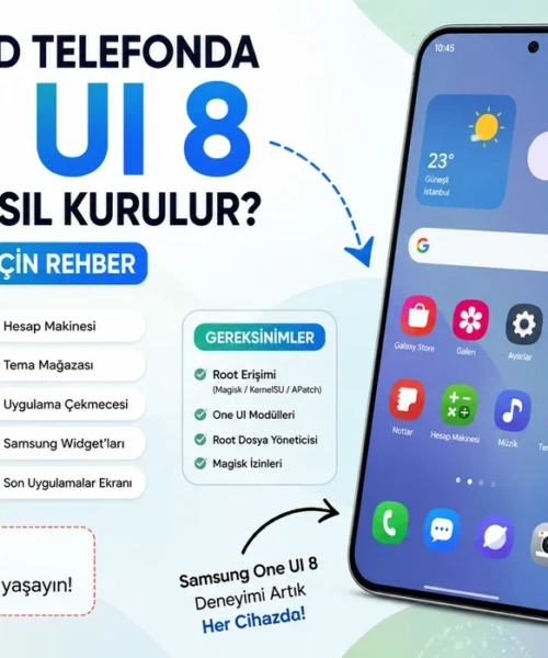 Rootlu Android Cihazınızda One UI 8 Deneyimini Keşfedin: Samsung Özellikleri Her Telefona Geliyor!
