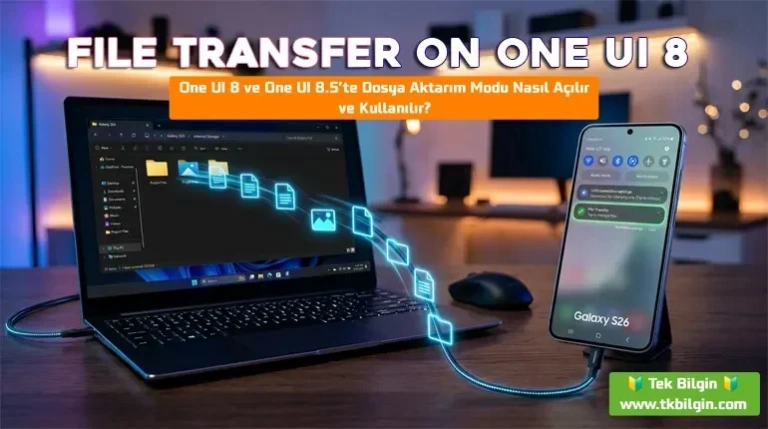 Samsung One UI 8 ve Sonrasında USB Dosya Aktarımını Kolayca Etkinleştirme Rehberi