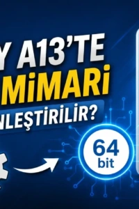 Samsung Galaxy A13 Sınırlarını Aşın: Cihazınızı 64 Bit Gücüne Yükseltin!
