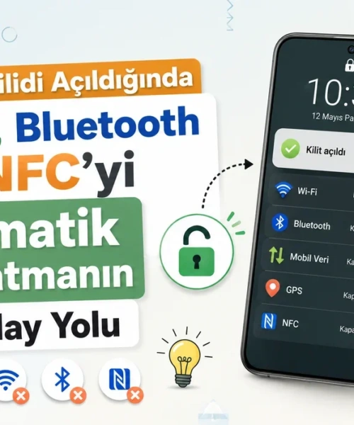 Akıllı Telefonunuzda Pil Tasarrufunun Yeni Yolu: Ekran Kilidinizi Açtığınızda Bağlantılar Otomatik Kapansın!